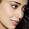 Brass Micro Pave Clear Cubic Zirconia Clip on Nose Rings, Golden, Butterfly, 7.2x6.15mm, Pin: 1mm