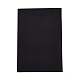 EVAシート発泡紙  接着剤付き  長方形  ブラック  30x21x0.3cm X-AJEW-WH0104-79C-1