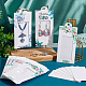 Pandahall elite 20pcs 5 estilos tarjetas de exhibición de joyería de papel DIY-PH0013-44-3