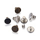 PandaHall Jewelry Iron & Alloy Button Pins for Jeans BUTT-PJ0001-03-6