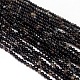 Natural Black Onyx Beads Strands G-H1567-14MM-2