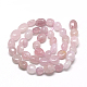 Natürlichen Rosenquarz Perlen Stränge X-G-R445-8x10-13-2