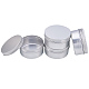 BENECREAT 6 Pcs 200ml Aluminum Tin Jars CON-BC0004-26P-200ml-2