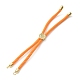 Изготовление браслетов из хлопка KK-F758-03-03-G-2