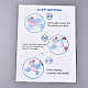 10 Farben 1100 Stück runde Wassersicherungsperlen-Kits für Kinder DIY-N002-012-9