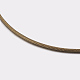 Паяная латунная круглая цепь в виде змеи CHC-L002-01-2