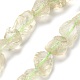 Brins de perles de topaze naturelle brute et brute G-P528-B02-02-1