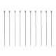 BENECREAT 20PCS 925 Sterling Silver Ball Head Pins STER-BC0001-12S-1