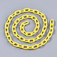 Cadenas de clips de acrílico opacas hechas a mano KY-S166-002I-2