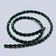 Natural Malachite Beads Strands G-F571-21-B-2