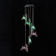 LED Solar Powered Christams Reindeer Wind Chime HJEW-I009-07-6