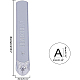 Benecreat 36pcs 4mm Buchstaben und Zahlen Metallstempelset matt Kohlenstoffstahl Stempel mit az AJEW-BC0005-47-2