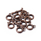 Tibetan Style Alloy Toggle Clasps RLF0034Y-NF-2