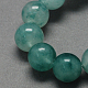 Chapelets de perles en jade naturelle à deux tons G-R165-10mm-05-1
