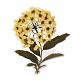 6Pcs PET Self Adhesive Plant Decorative Stickers AJEW-Q146-01E-2