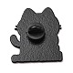 Ich hasse es hier weinende Katzen-Emaille-Pins&nbsp;JEWB-B047-01D-2