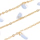 Chaînes de perles en verre manuels CHC-E018-A09-1