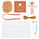 Kit de fabrication de sac à bandoulière ours bricolage DIY-WH0258-64-1