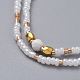 Bracelets de perles tressées BJEW-JB04543-3