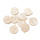 Colgantes monedas de latón KK-L180-081G-1