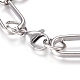 304 Stainless Steel Chain Bracelets BJEW-L661-06P-3
