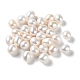 Perlas naturales abalorios de agua dulce cultivadas PEAR-E020-18-1