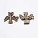 Pendentifs en métal allié de style tibétain X-MLF1069Y-2