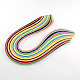 Rechteck 36 Farben quilling Papierstreifen DIY-R041-03-1