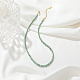 Женские ожерелья из синтетических бирюзовых бусин LM9540-2-3