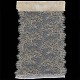 Gorgecraft 3.3 ярд x 10 дюйма шириной металлическая кружевная ткань из белого золота OCOR-WH0020-19B-1