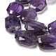 Natürlichen Amethyst Perlen Stränge&nbsp;G-P544-B06-01-4