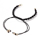 Adjustable Polyester Braided Cord Bracelet Making AJEW-JB00848-02-3