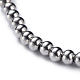 Perlas de vidrio estiran las pulseras BJEW-JB04410-03-3