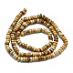 Chapelets de perles en jaspe avec images naturelles G-K245-B08-01-2