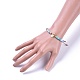 Bracelets de perles de tresse de fil de nylon BJEW-JB04553-02-5