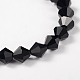 Faceted Bicone Imitation Austrian Crystal Glass Bead Strands G-PH0007-23-6mm-2