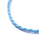 Cuerda de collares de cuero de imitación de color mezclado X-NCOR-R026-M-3