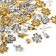 Kissitty 100 pièces 10 pendentifs en alliage de style tibétain FIND-KS0001-22-3