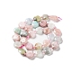 Chapelets de perles en morganite naturelle G-NH0004-019-3