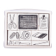 Wood and Rubber Stamps TOOL-WH0091-01-8