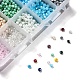 Perles de verre galvanisées 15 couleurs EGLA-JP0002-02E-4mm-3