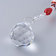 Faceted Crystal Glass Ball Chandelier Suncatchers Prisms AJEW-G025-A02-2
