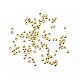 合金カボション  ネイルアートの装飾の付属品  フラットラウンド  ゴールドカラー  1.5mm  約1000個/袋 MRMJ-T010-085U-2