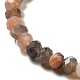 Natural Multi-Moonstone Beads Strands G-I341-06-4