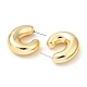 Boucles d'oreilles en acrylique donut EJEW-P251-31A-2