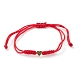 Ensembles de bracelets de perles tressées en fil de nylon réglable unisexe BJEW-JB05832-2
