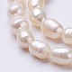Natural Cultured Freshwater Pearl Beads Strands PEAR-P002-12-3