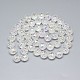 Chapelets de perles en verre électroplaqué EGLA-Q086-12mm-07-2