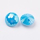 AB Color Acrylic Cone 1-Hole Sewing Buttons Scrapbooking Button X-BUTT-A005-18L-08-2