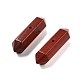 Заостренные бусины с двойным концом из натуральной красной яшмы G-A231-01B-2
